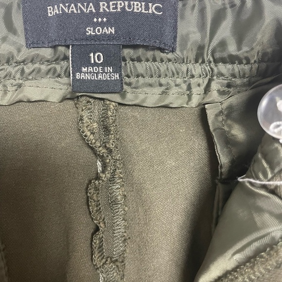 Banana Republic Dark Olive Sloan Pants - Picture 4 of 5